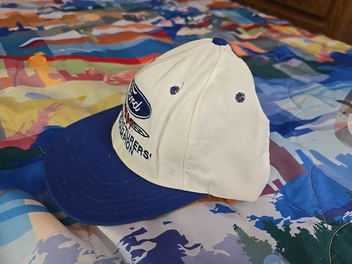 Ford motor company Vtg 1997 manufacturers champion snap back hat USA - Picture 3 of 9