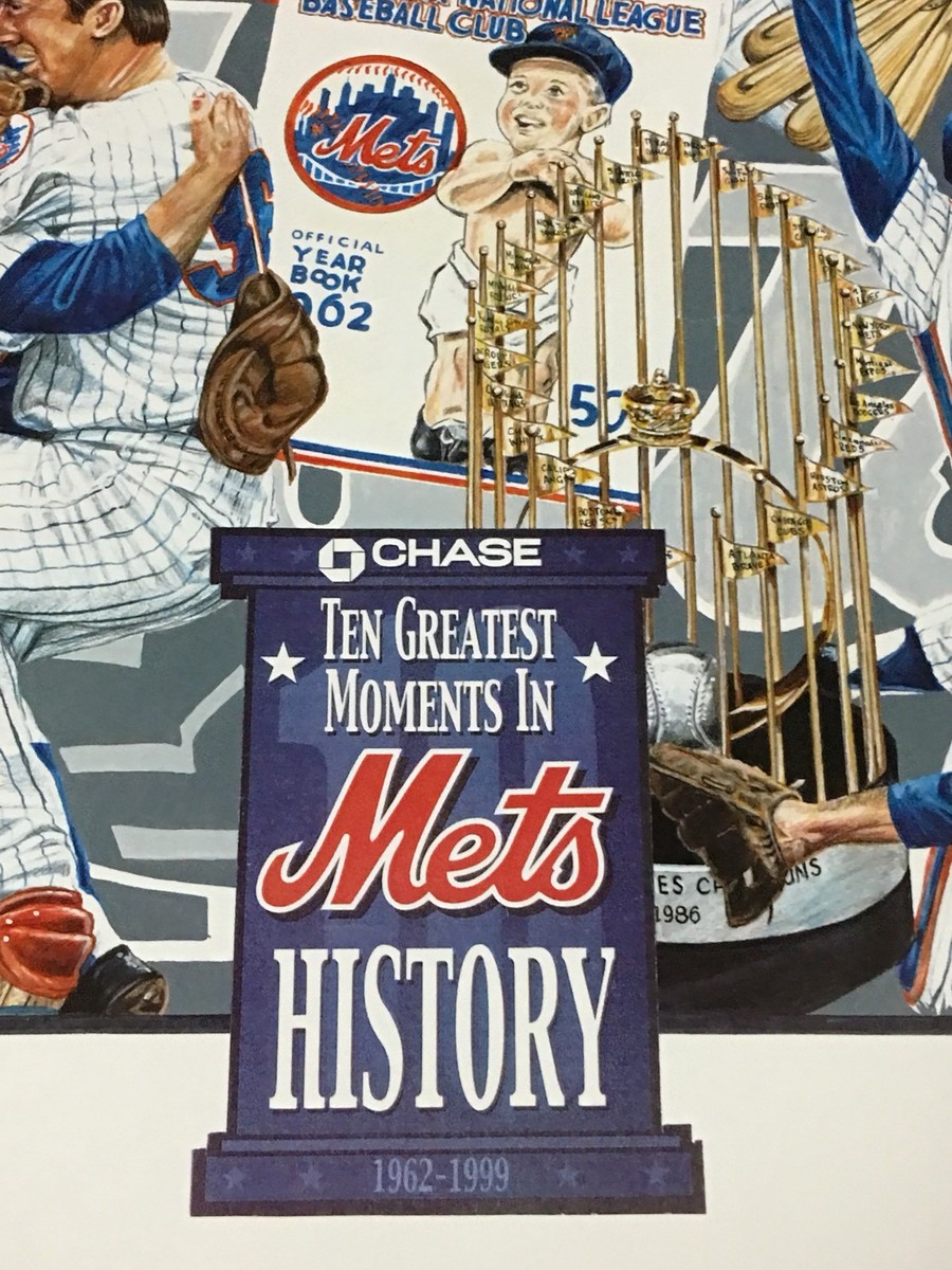 10 Greatest Moments In NY METS History POSTER by Madden Seaver