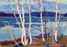 1529 - Pine Cleft Rocks by Tom John Thompson - Giclée Fine Art Print
