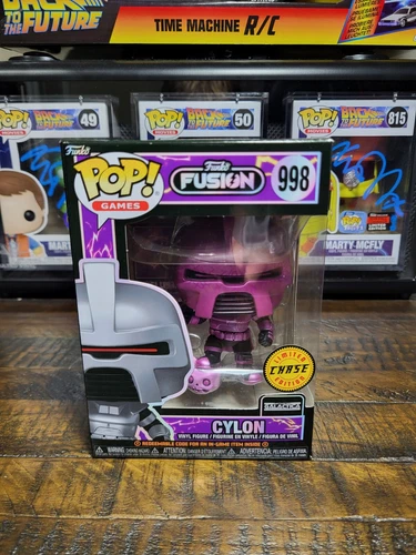 Funko Pop Games-CYLON #998 Chase Battlestar Galactica-Funko Fusion Exclusive