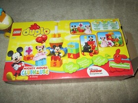 Lego Duplo Mickey Mouse Clubhouse Birthday Parade Pre-Own W/ Box All Pieces.