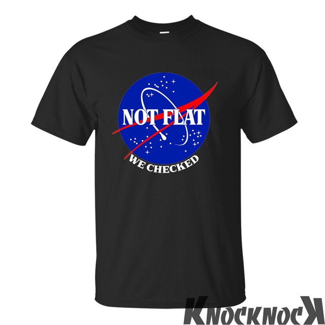 not flat we checked tshirt