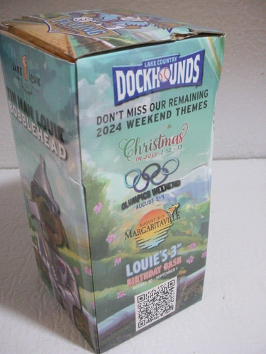 TIN MAN LOUIE BOBBLEHEAD LAKE COUNTY DOCKHOUNDS, LAKE LOUIE BREWING, VERONA WI - Imagen 6 de 9