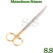T/c Metzenbaum Dissecting Scissors 7" Cvd Blunt W/tungsten Carbide Insert