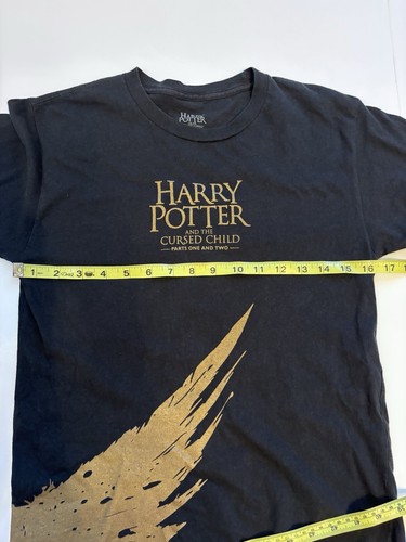 Harry Potter And The Cursed Child Lyric Theater New York Black T-Shirt Medium - Picture 2 of 4