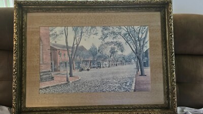 NANTUCKET   MAIN STREET   MARSHALL DuBOCK  signed Dubock 76