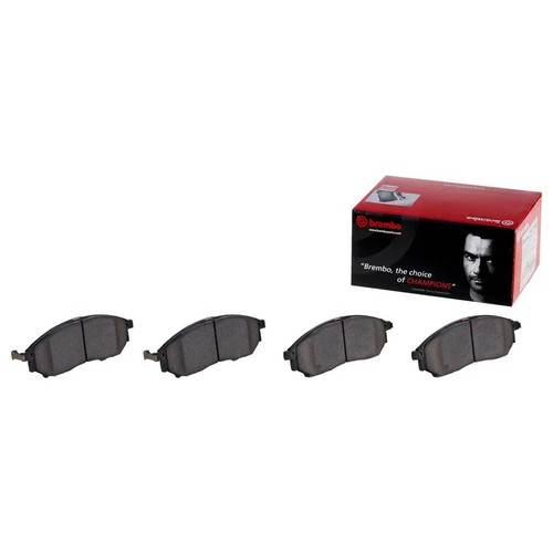 Kit de pastillas de freno Brembo delanteras y traseras de cerámica para Lancer Evo Subaru Impreza WRX STI - Imagen 6 de 6