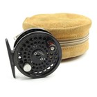 New ListingAbel Tr1 Fly Fishing Reel. Gloss Black. W/ Suede Case. Made in Usa.