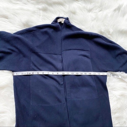 LOFT Damen Petite Soft Ribbed Kimono Cardigan in Navy SP - Bild 9 von 10