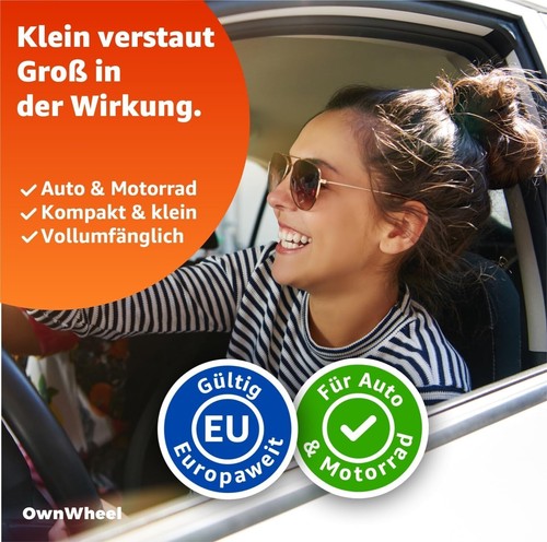 Warndreieck Notfalldreieck Auto & PKW - Rot - Pannendreieck StVO ECE R27 2025 - Bild 6 von 7