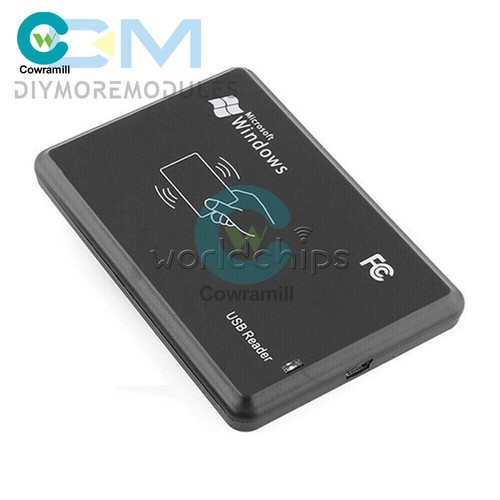 Smart USB RFID IC/ID Kartenleser NFC Lesen Schreiben 13,56MHz 125KHz + Karte + Key Tag - Bild 3 von 32