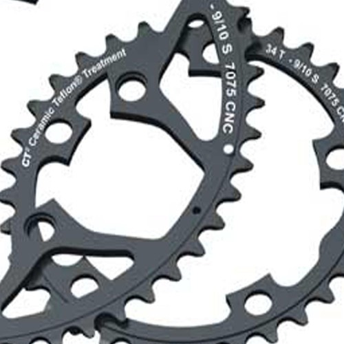 Stronglight 110PCD Type S - 7075 Series 5-Arm Chainring Black High Quality 34T - Picture 7 of 8