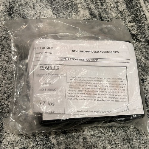 NUEVO SELLADO OEM Hyundai Auto Kit de Primeros Auxilios Parte # 00083ADU00 - Imagen 2 de 3