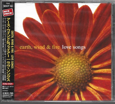 CD Earth Wind & Fire - Love Songs JAPAN PROMO SONY MHCP 163 SEALED Con OBI