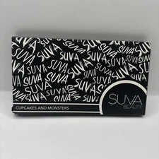 SUVA Beauty  Cupcakes And Monsters Eyeshadow Face Cheek Lip Palette 8 Colors
