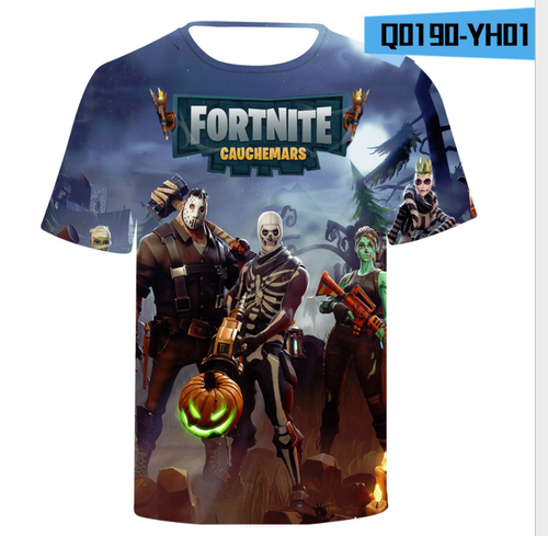 Battle royal 3D Printed Youth Short Sleeve T-Shirt Unisex famous game t shirt - Bild 7 von 16