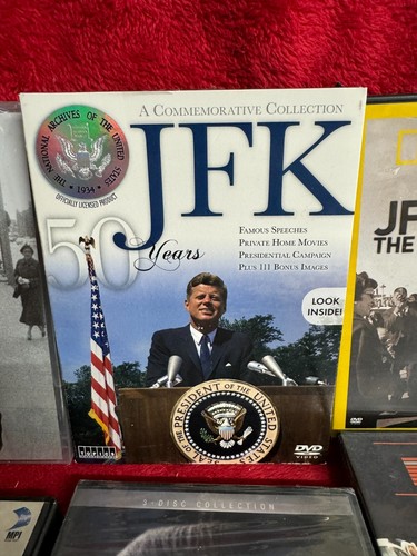 Bundle of 17 DVDs and Sets About JFK, RFK, & Kennedy Familis - Picture 6 of 21