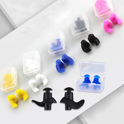 Unisex Useful Swimming Nose Clip Nose Plug Reusable with Ear Plug Nose Protector - Bild 3 von 24