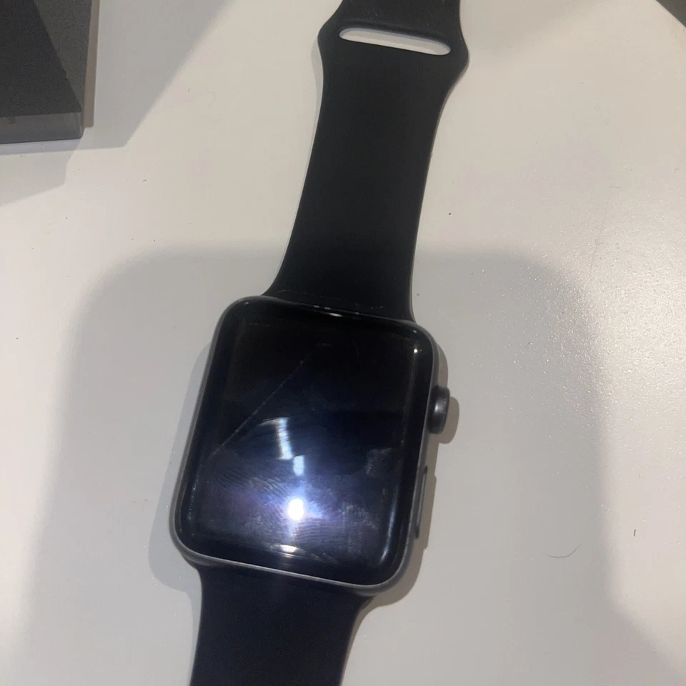 Apple Watch Series 2 42mm Black Band "AS IS" - Image 2 of 4