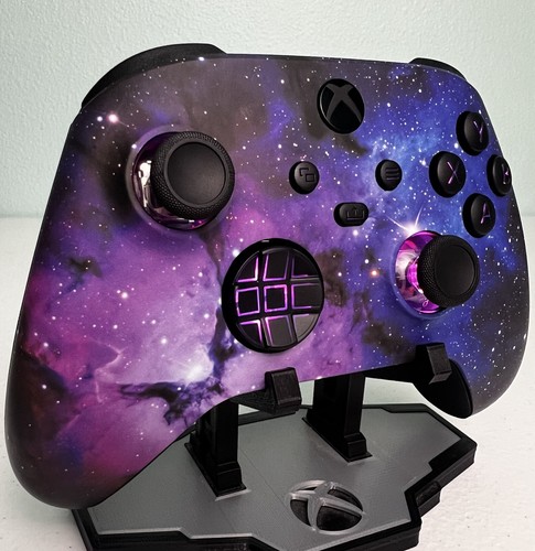 Dark Gradient Galaxy - RGB LED - Custom Wireless Controller for Xbox Or PC - Picture 3 of 5