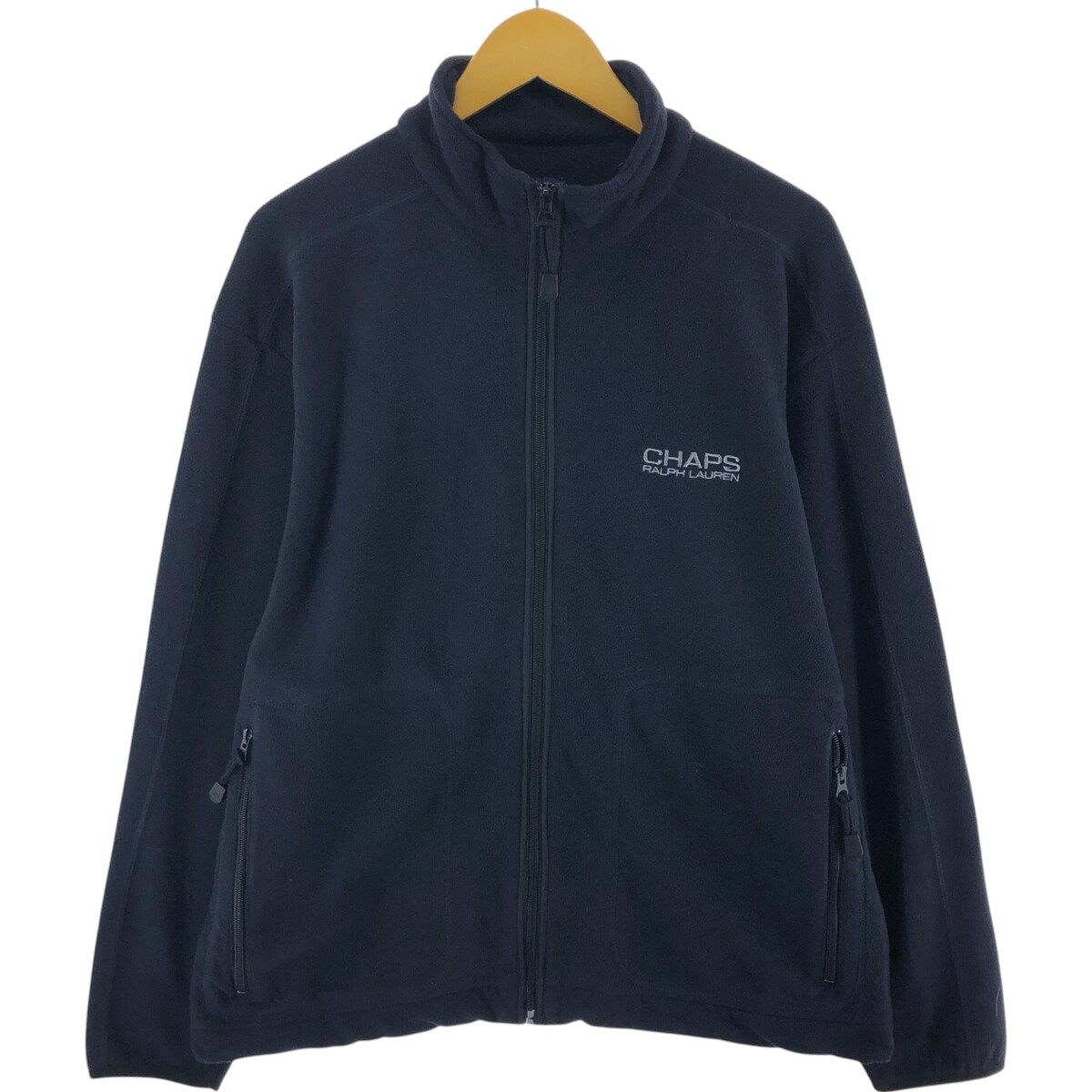 90'S Ralph Lauren CHAPS fleece jacket, men's size M, vintage