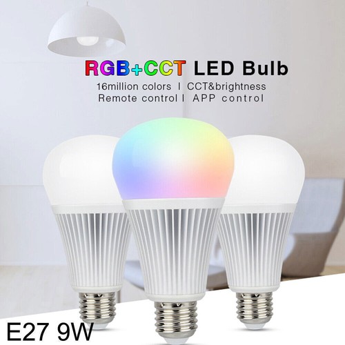 Miboxer 2.4G Led Bulb light MR16 GU10 E14 E27 Led Lamp 4/5/6/9/12W CCT RGB+CCT - Picture 22 of 32