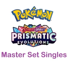 Prismatic Evolutions - Pick your card- Holo, Reverse Holo, Common, Uncommon