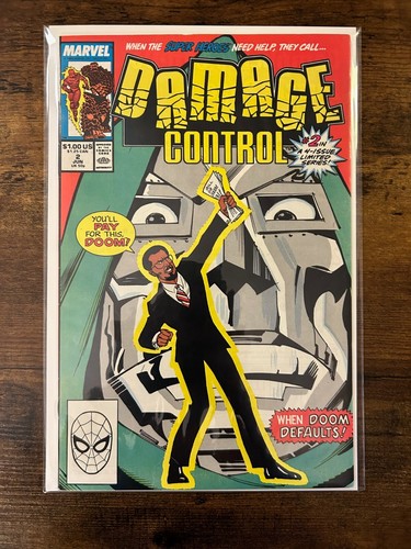 Lot of 4 Damage Control Vol 1 #2 Vol 3 #1 2 4 Marvel Comics (1989-1991) - Picture 2 of 5