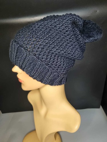 Mujeres Hombres Sombrero de Invierno Grueso Tejido Cálido Lana Pom Bobble Esquí Rayas Niños Niñas - Imagen 6 de 7