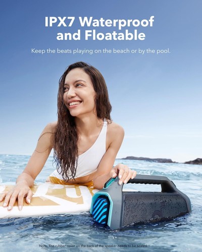 Soundcore Boom 2 Plus Outdoor Speaker 140W Bass 2.0 Power Bank Waterproof|Refurb - Picture 6 of 7