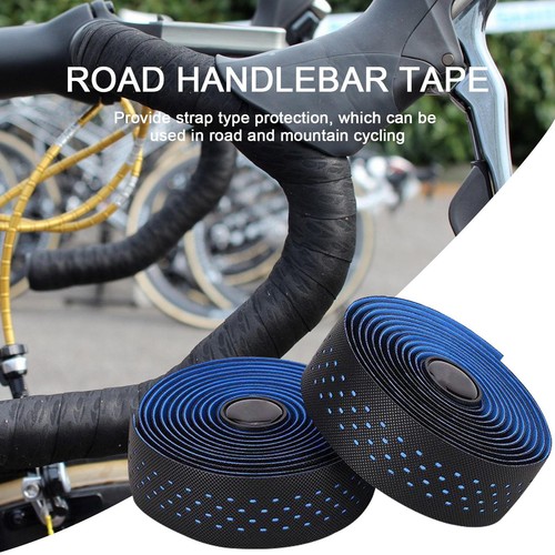 2 Rolls Premium Bike Handlebar Tape Cycling Road Bicycle Handle Grip Wrap Tapes - Picture 2 of 20