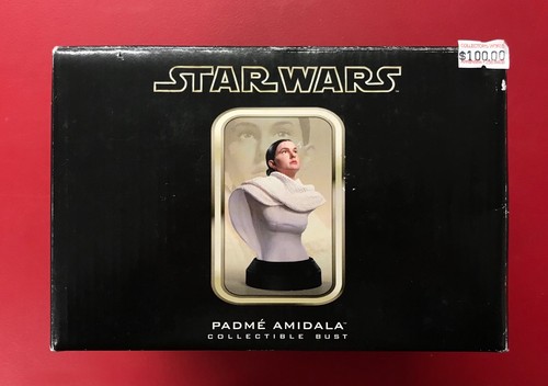 Star Wars Collectible Bust Padmé Amidala 2002 w/ Certificate of Authenticity! - Picture 1 of 4