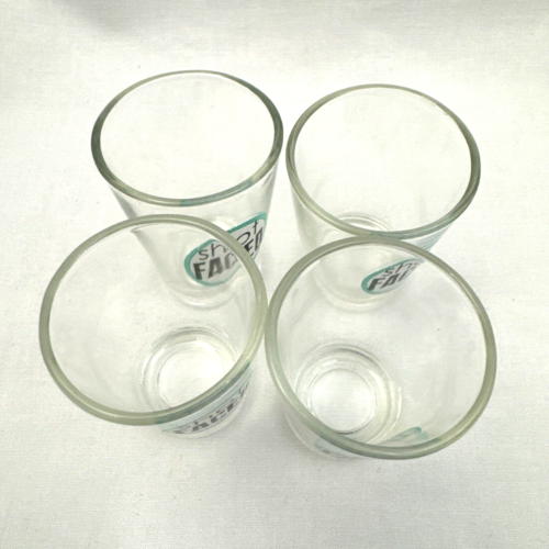 Bicchiere da tiro in vetro trasparente "Shot Faced" - capacità 1,5 oz Set di 4 - Foto 2 di 4