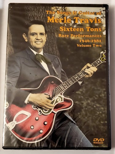 Merle Travis - Rare Performances 1946-1981 Vol. 2: Sixteen Tons DVD, 2003 NEW  - Picture 3 of 4