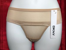 DKNY FOUNDATION MESH THONG PANTY CHOOSE YOUR COLOR AND SIZE S, M, L,XL NEW