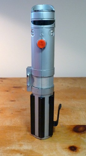 Star Wars Hasbro Retractable Lightsabre. Green. 2004. Acceptable.