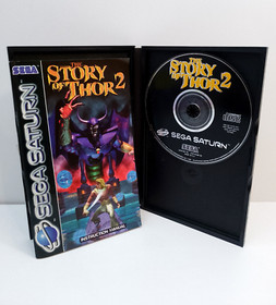 Sega Saturn - The Story Of Thor 2 - Game With Box & Instructions - PAL - Classic