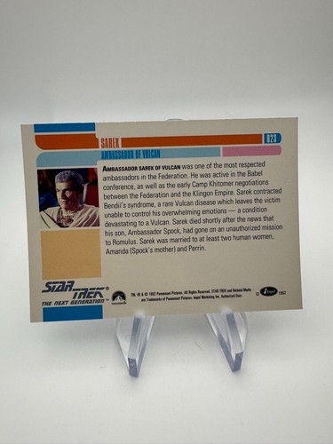 Star Trek The Next Generation Trading Cards Singles Impel 1992 NEW YOU PICK CARD - Picture 56 of 242