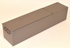 LeFebure Safe Deposit Box, Metal, Drawer *Used* 21- 9/16" x 4-7/8" x 4-13/16"