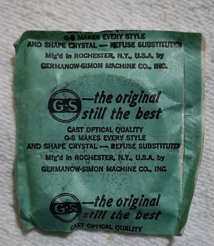 GS FLEXO HI DOME LOK TITE LEXAN WATCH CRYSTAL PHD/LT30 REPLACEMENT PART 31.7MM - Picture 2 of 2