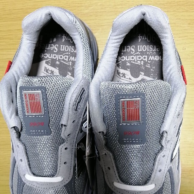 Size 10 - New Balance 990v4 Made In USA Red Label - Gray 2021 for