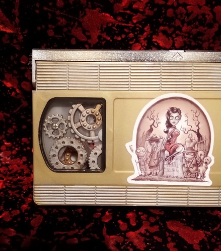 Steampunk Custom VHS Art Tape - Picture 4 of 7