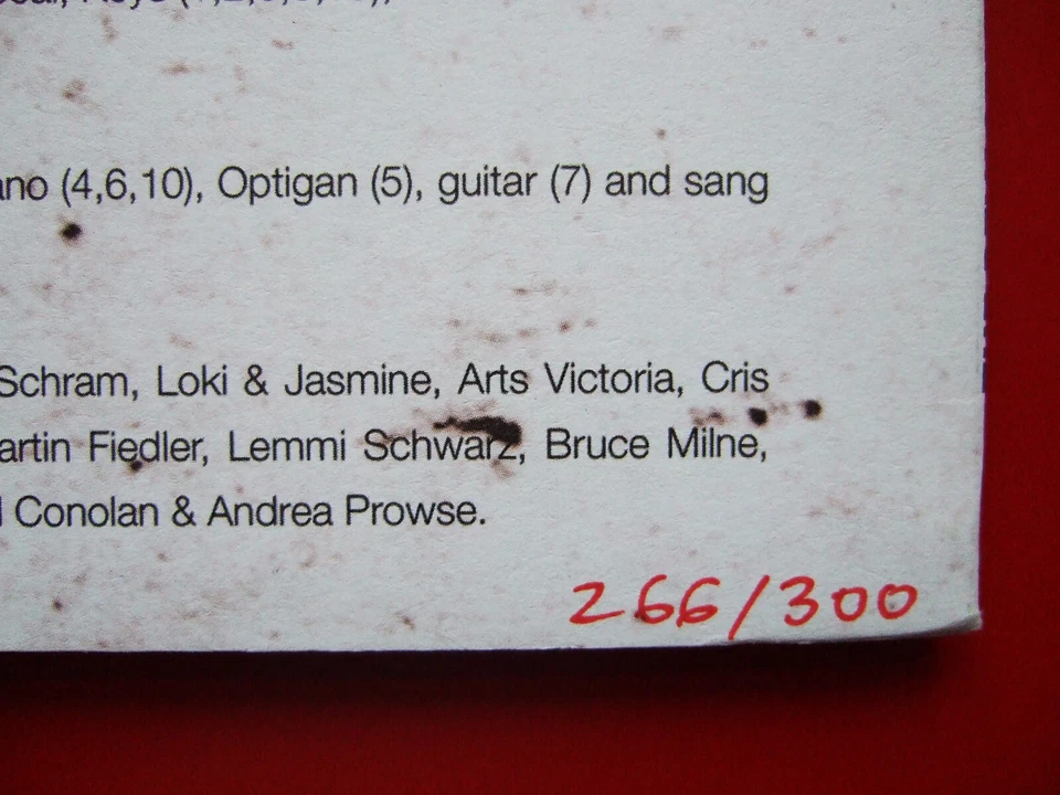 The Devastations - Same 2004 Limited Edition Number 266/300 like Nick Cave VINYL - Bild 3 von 3