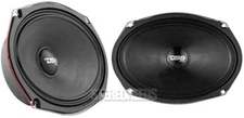 2 DS18 PRO-SM69.2 6x9″ SHALLOW WATER RESISTANT MID RANGE SPEAKERS LOUDSPEAKERS