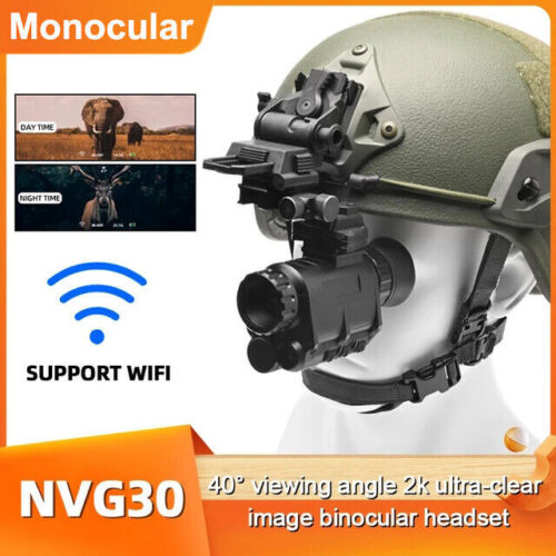 NVG30 Helmet 940nm IR Night Vision Monocular Telescope NVG10 gen3 Hunting Digita