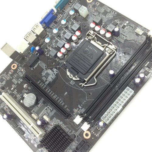 Intel H55 Micro ATX LGA 1156 Computer Motherboard Support LGA 1156/Socket H - Picture 2 of 4