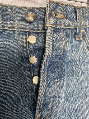 Derek Lam 10 Crosby (No Size) Drew High Rise Classic Cutoff Shorts in Denim $185 - Picture 2 of 12