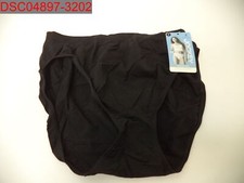 Jockey Women's Black/Nude 2Pk Comfies Micro French Cut Brief, Sz 7 789373397244