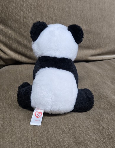 Ty Beanie Babies Baboo VelveTy Panda Bear 6" 2017 - Picture 4 of 4