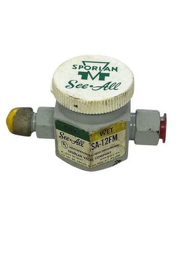Parker Sporlan SA-12FM Moisture/Liquid Indicator 1/4" SAE NEW